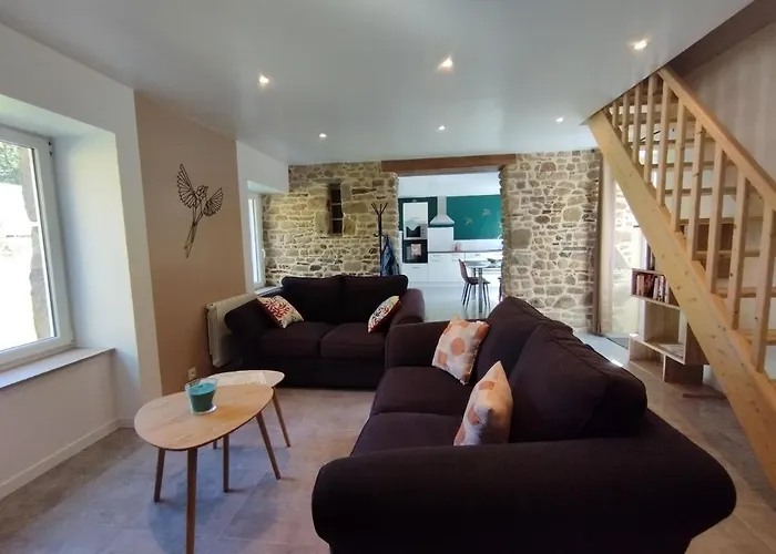 Jolie Maison Au Calme Et Proche Mer Avec Spa En Option